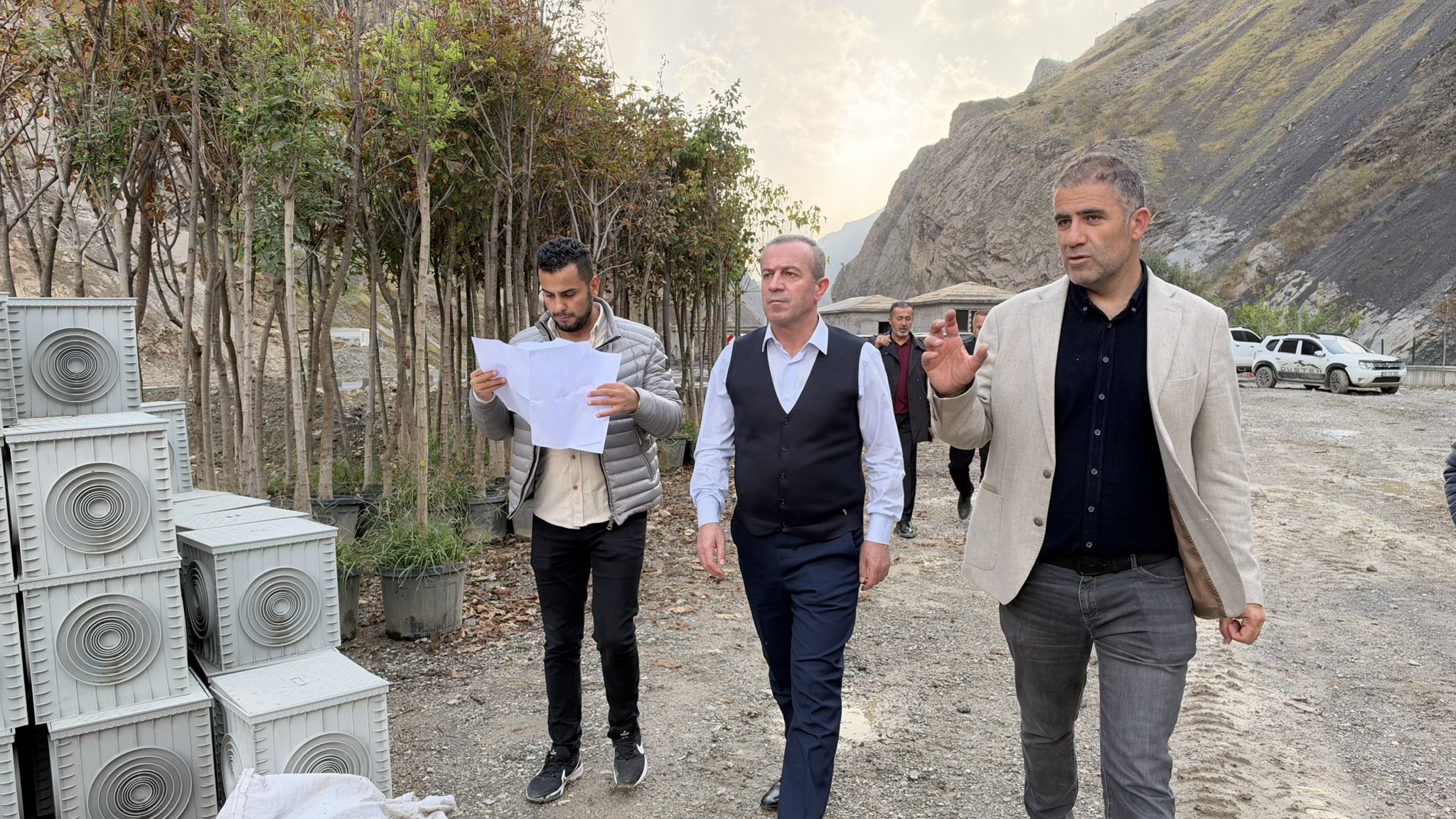 Başkan Zeydin Kaya’dan Depin’deki Yeni Yaşam Alanına İnceleme Ziyareti