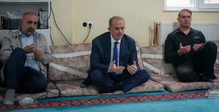 Vali Taşyapan, Reşit Kurt’un taziyesine katıldı