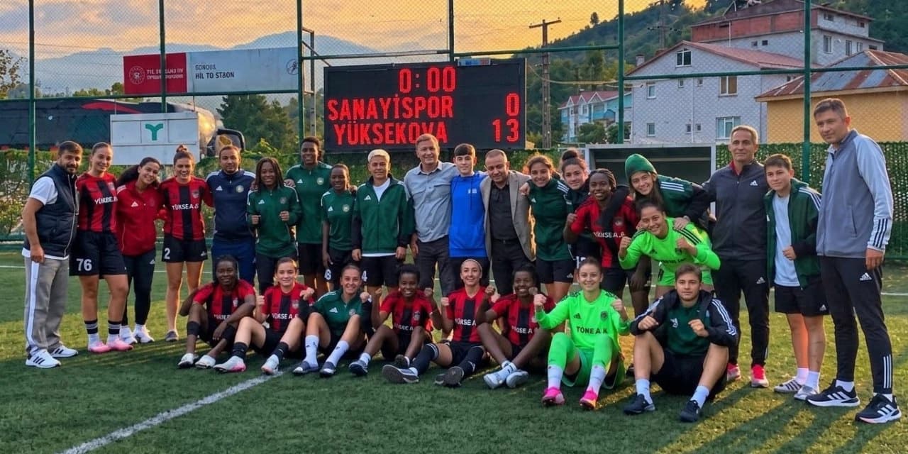 Yüksekovaspor, Giresunspor’u farklı yendi: 13-0