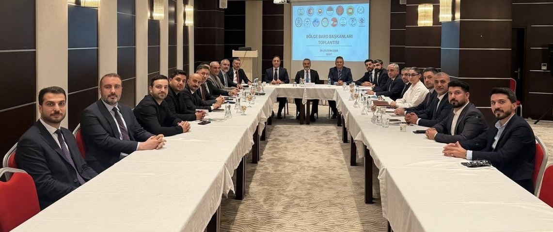 Hakkari Baro Başkanı Seven, Bölge Baroları Toplantısı’na katıldı