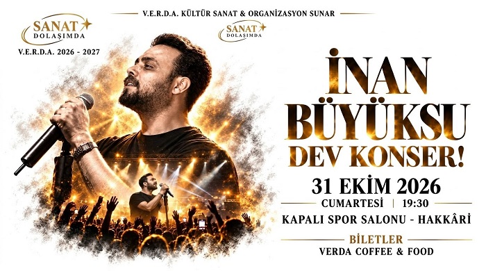 V.E.R.D.A. Hakkari’yi sanatla buluşturuyor: 6 sanatçı aynı sahnede