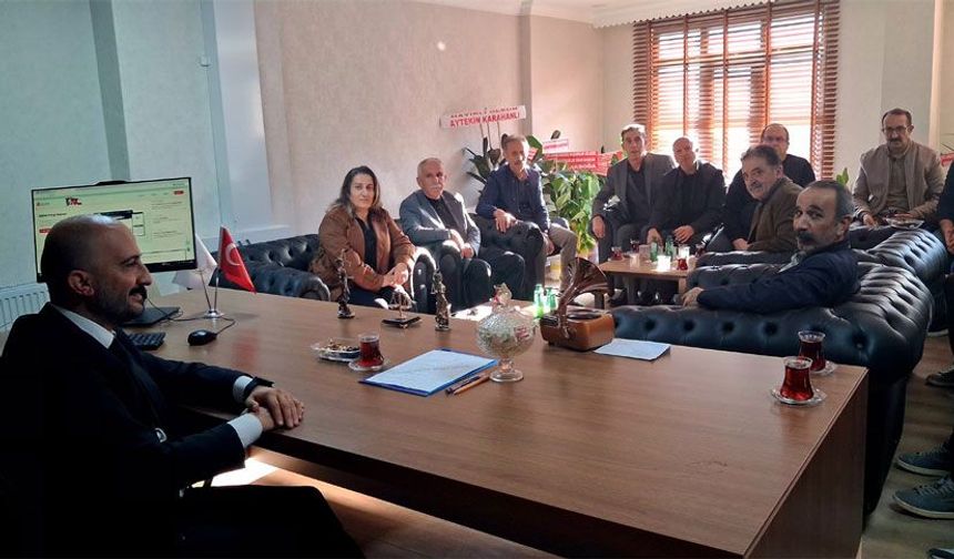 KESK ve DİSK’ten Hakkari Barosu’na tebrik ziyareti