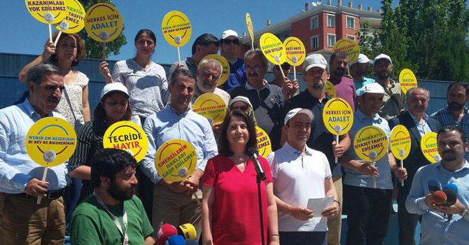 Nöbetteki HDP'li vekillerin bir günü