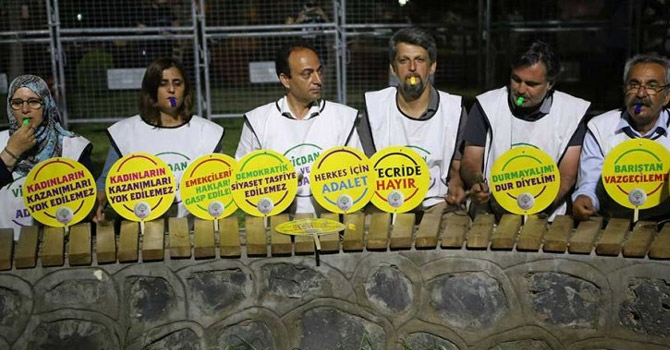 'Vicdan ve Adalet Nöbetinin' son günü