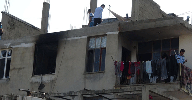 Mersin'de Silifke'de korkunç yangın