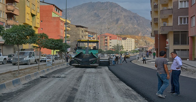 Hakkari genelinde başlatılan çalışmalar devam ediyor
