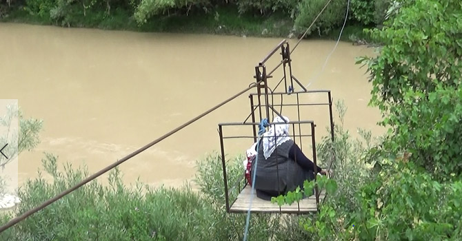 Zap suyunda tehlikeli yolculuk