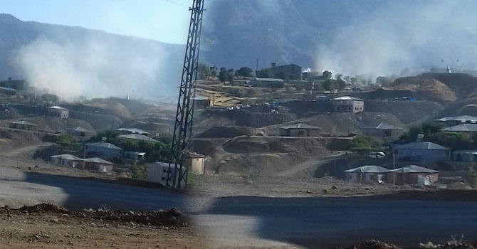 PKK, Şemdinli'de karakola havanlarla saldırdı