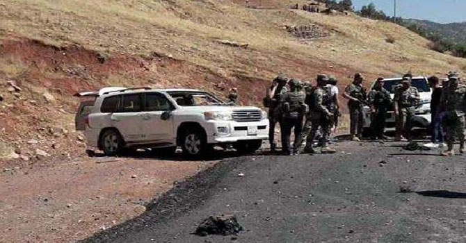 Irak'ta Türk askerlerine bombalı saldırı