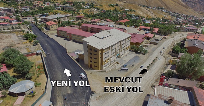 Cezaevi Kavşağı ve İl Jandarma Yolu Asfaltlandı