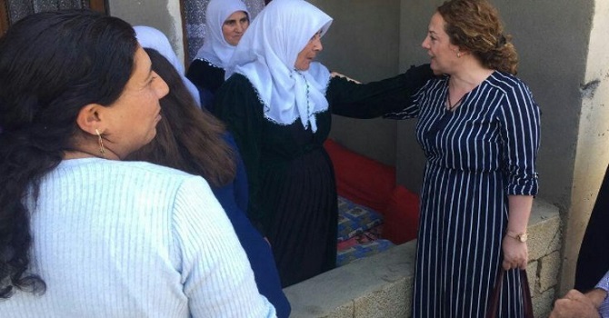 HDP Heyeti Şemdinli'de incelemelerde bulundu