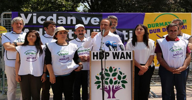 Vicdan ve Adalet Nöbeti 4. Gününde