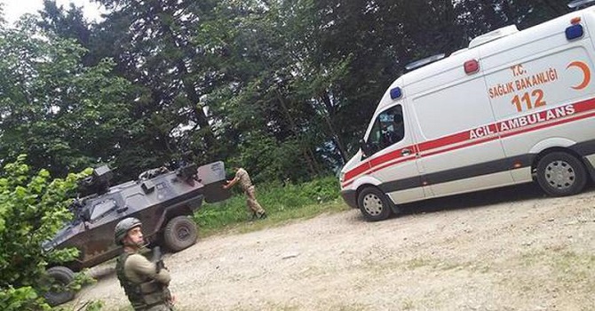 Trabzon'da çatışma çıktı: 1'i sivil 3 yaralı