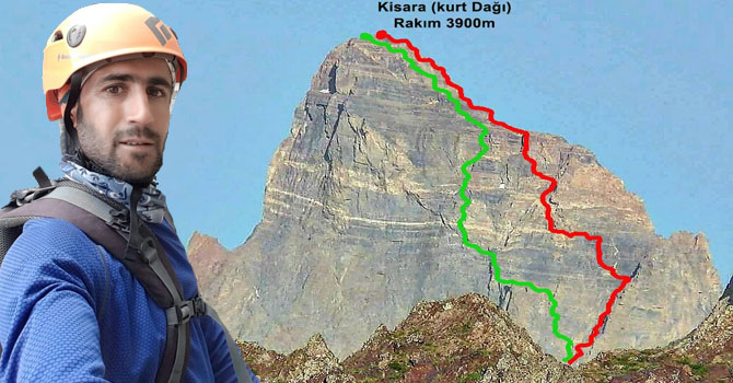 Hakkari'de 2 Dağcı bir ilke imza attı VİDEO