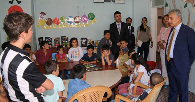 Özel Beyaz Gelincik’ten Vali Toprak’a teşekkür