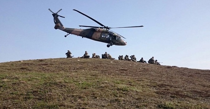 Operasyona çıkan askerlere saldırı: 1 şehit