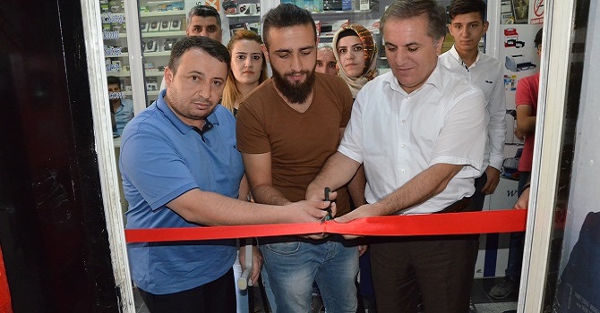 Hakkari’de Engelli genç kendi işini kurdu