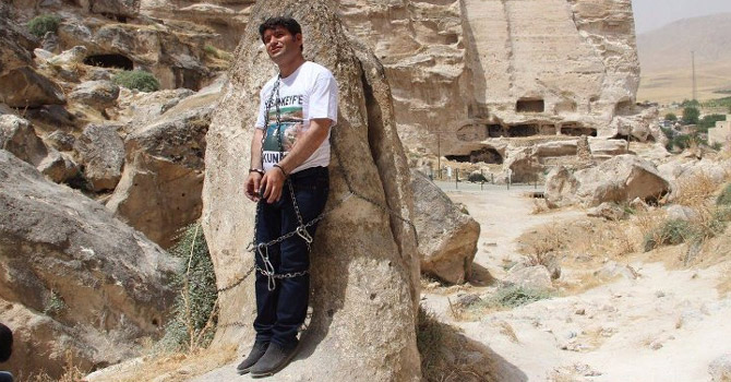 Aslan, Hasankeyf eylemine son verdi