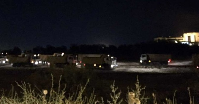 İş makineleri ODTÜ arazisine girdi