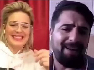 Cizreli Mehmet ile Anne Marie sahnede düet yaptı VİDEO