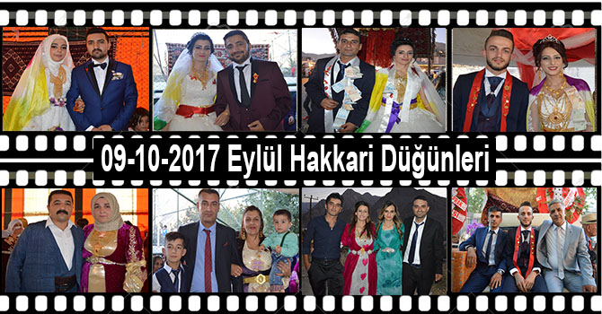 09-10-2017 Eylül Hakkari Düğünleri