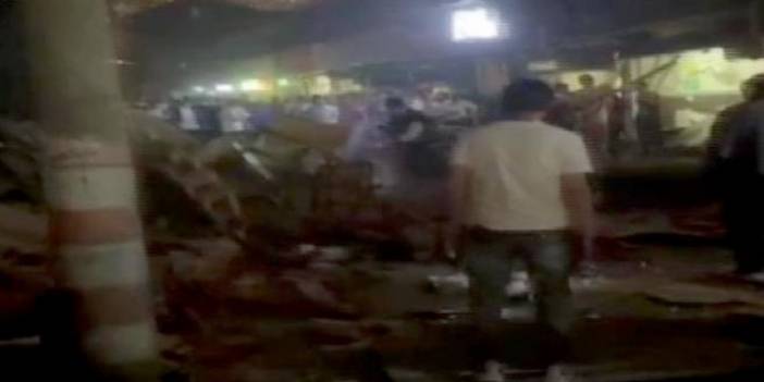 Çin’de patlama Çok sayıda ev çöktü