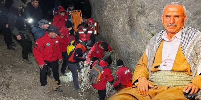 Hakkari'de Arı kovanlarını kontrol etmeye gitti, 300 metrelik uçurumdan düşüp öldü