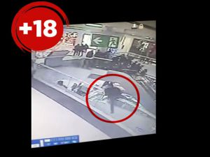 Van AVM'deki intihar kameralara böyle yansıdı