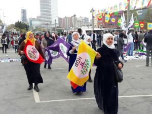 İstanbul'da HDP mitingi